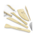 Pottery & Polymer Clay Tools | 42-Piece Sculpting Set | Steel Tip Tools with Wooden Handles for Pottery Modeling