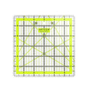 Acrylic Quilters Ruler & Non Slip Rings | Double-Colored Grid Lines | Set of 4