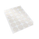 Acrylic Quilters Ruler & Non Slip Rings | Double-Colored Grid Lines | Set of 4