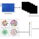 42 PCS Mandala Dotting Tools Painting Kit With Zipper Storage Bag For Painting Rocks | Mandala Art And Drawing Art | Nail Art