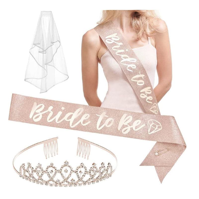 Xo Fetti Bachelorette Party Decorations Rose Gold Glitter Kit | Bachelorette Party Supplies