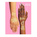 Xo Fetti 30 Bride Tribe Metallic Tattoos | Bachelorette Party Decorations | Bridesmaid Favor + Bride To Be