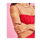 Xo Fetti 30 Bride Tribe Metallic Tattoos | Bachelorette Party Decorations | Bridesmaid Favor + Bride To Be