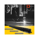 DRAF 12-Inch Architectural Scale Imperial Ruler Set | Laser Engraved Aluminum Triangular Drawing Tool