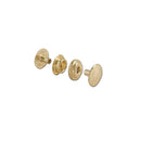 Tandy Leather 1263-01 Line 24 Snaps Brass Plate | 10 Pack