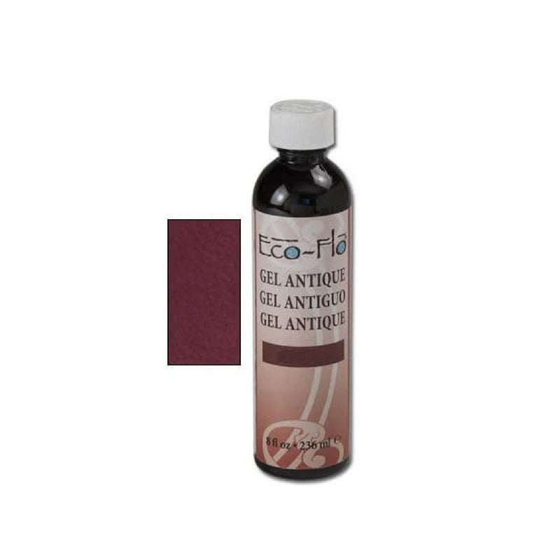 Tandy Leather 2607-06  Eco-Flo Gel Antique | Color Mahogany | 8 oz