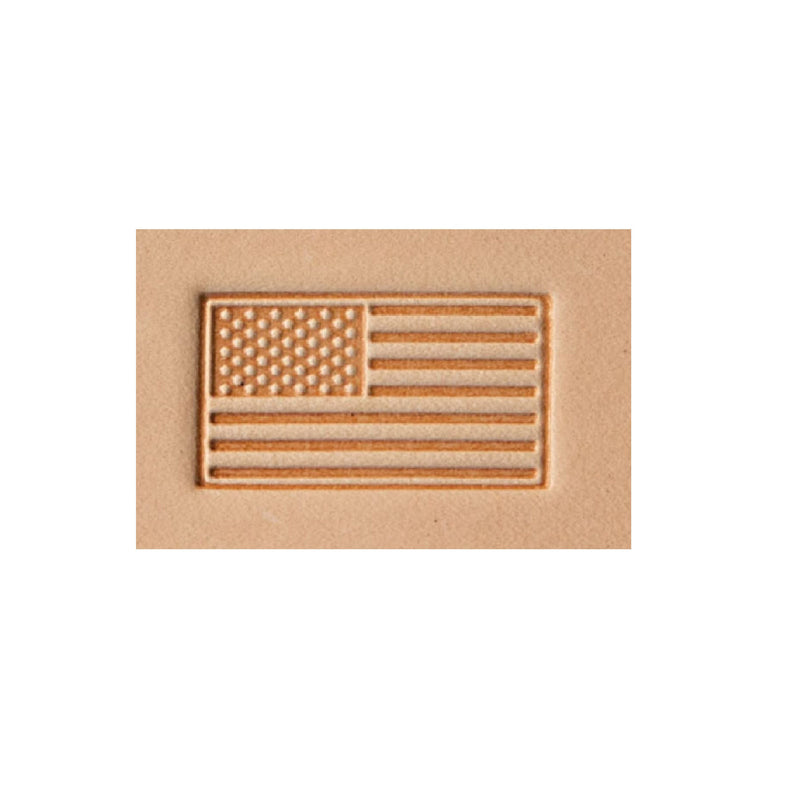 Tandy Leather 8580-00 Craftool 3-D Stamp American Flag