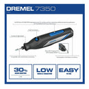 Dremel 7350-5 Cordless Rotary Tool Kit, Includes 4V Lithium Ion Battery And 7 Rotary Tool Accessories
