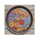 50 Pieces of Mosaic Tiles | Ceramic High Gloss Leaf Flower Petal Shape