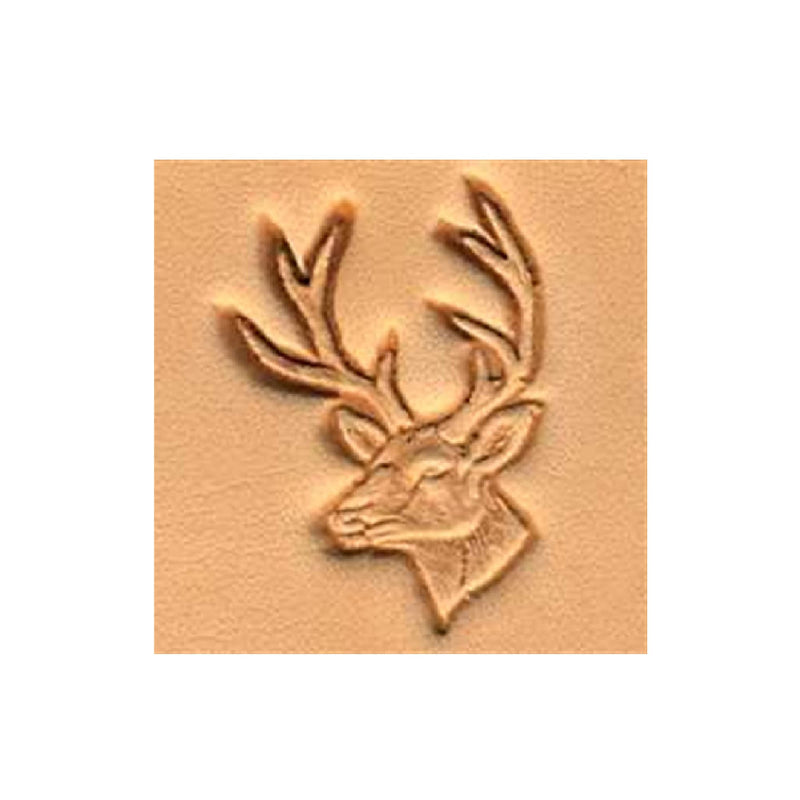 Tandy Leather 88437-00 Whitetail Deer Craftool 3-D Stamp