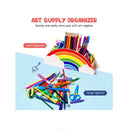 Gamenote Wooden Pen Holder & Pencil Holders | Rainbow Supply Caddy Phone Holder Desk Organizer