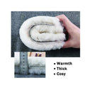 2 Pairs Genuine Thick Sheepskin Fleece Insoles for Women