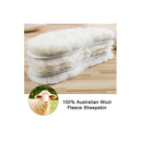 2 Pairs Genuine Thick Sheepskin Fleece Insoles for Women