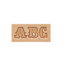 Tandy Leather Craftool 3/4" (19 mm) Leather Art Alphabet Set 8145-00