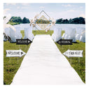 6 pcs. Directional Wedding Road Signs | Directional Yard Signs with Stakes | double sided arrow | wedding signs | welcome sign