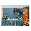 Nine To Nine - Large Mr And Mrs Wedding Table Sign | Set Of Wedding Decorations | Wedding Decoration With Wooden Letters