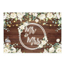 Nine to Nine - Large Mr and Mrs Wedding Table Sign | Set of wedding decorations | Wedding decoration with wooden letters |