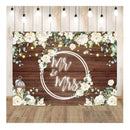 Nine to Nine - Large Mr and Mrs Wedding Table Sign | Set of wedding decorations | Wedding decoration with wooden letters |