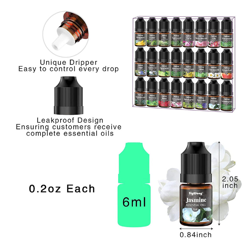 Essential Oil Set | 24 Scent Fragrance Oil For Making Candle Soap | 5ml Each