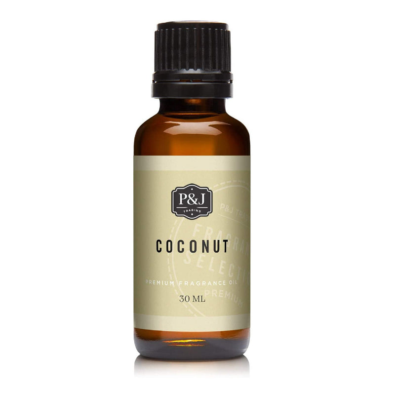 P&J Trading Coconut Fragrance Oil for Candle Making | Make Soap | Slime | Diffusers | Home And Crafts | 30ml