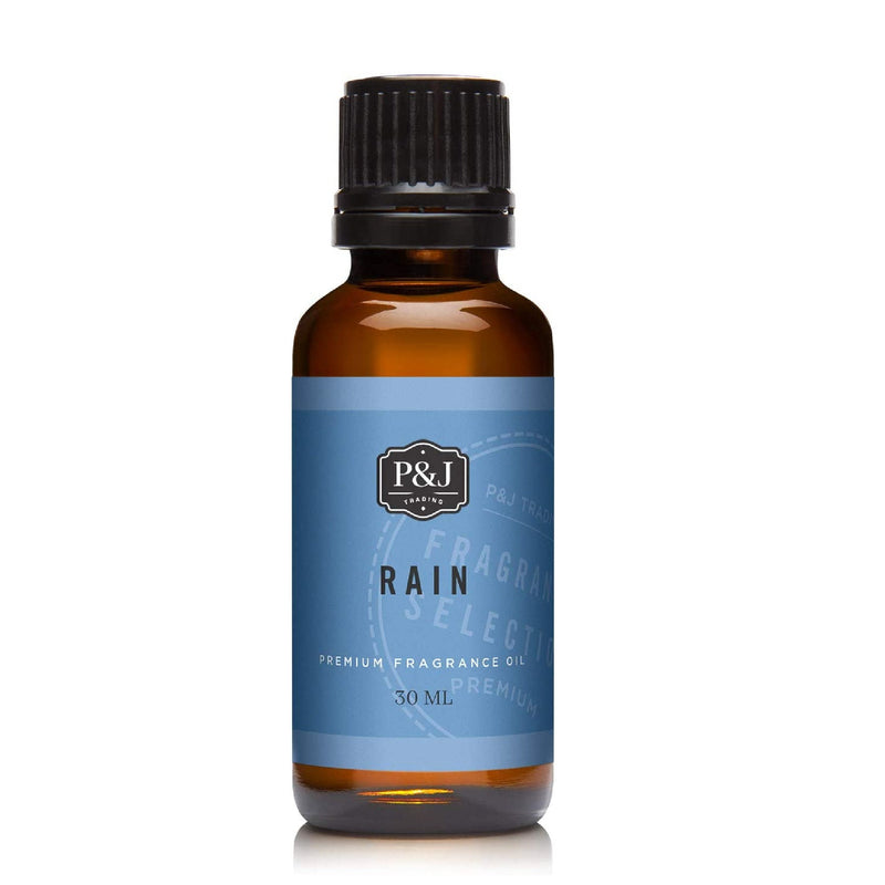 P&J Trading Rain Fragrance Oil For Candle Making | Make Soap | Slime | Diffusers | Home And Crafts | 30ml