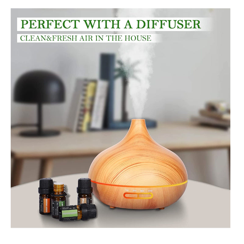 Premium Essential Oil Set | 100% Natural Essential Oils | Perfect For Diffuser and Candle Making