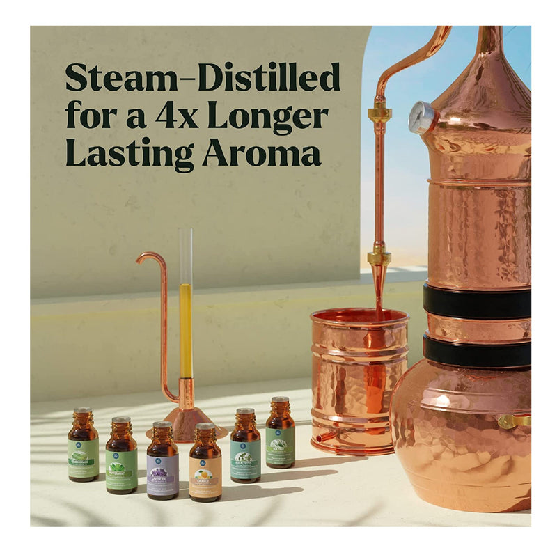 Essential Oil Set: The 6 Best Organic Diffuser Blends | idal for candle making