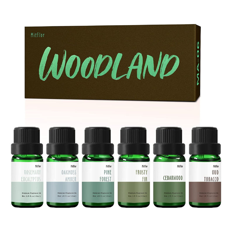 Fragrance Oil | MitFlor Woodland Scented Oil Set | Scents To Make Soaps And Candles