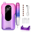 Rechargeable 35000 RPM Nail Drill Portable Electric Nail Drill Professional Efile Nail Drill Kit For Acrylic,for Salon Use Or Home DIY With