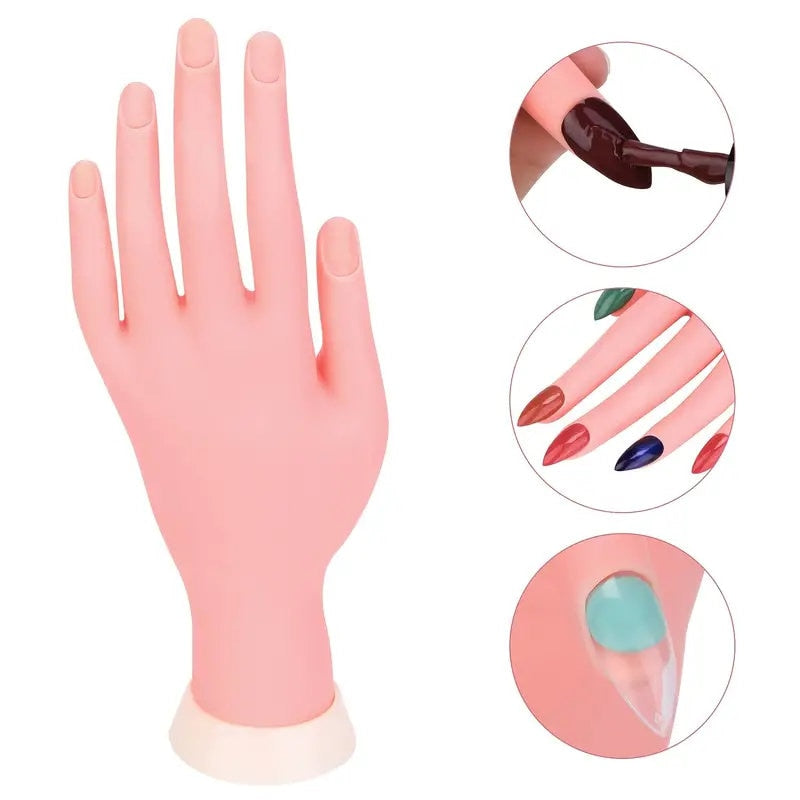 Acrylic Nail Kit Professionals Manicure Sets For Beginner With Nail File And Buffer | Nail Gel Polish And Cuticle Pusher