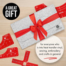 Good Life Ideas Tshirt Ruler Guide for Vinyl Alignment | T-Shirt Measurement Tool Heat Press to Center Designs | Easy tee Centering Tool