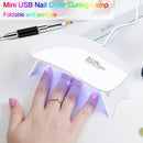8Color Luminous Poly Gel Nail Kit Nail Extension Gel0.5oz With 6W UV LED Nail Lamp Slip Solution Gel Polish Rhinestones Nail Art Pen Starter