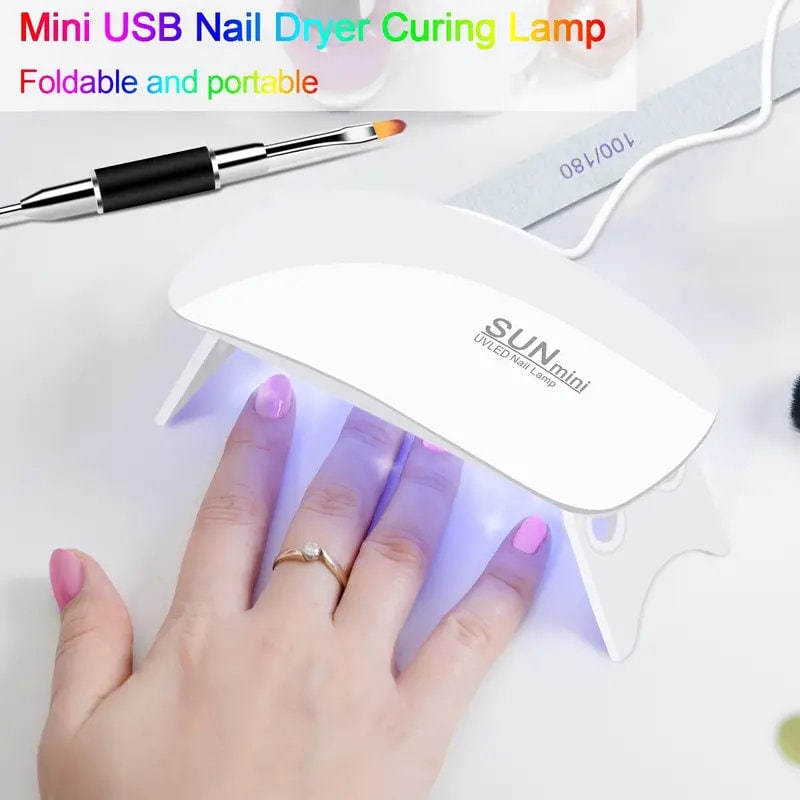 8Color Luminous Poly Gel Nail Kit Nail Extension Gel0.5oz With 6W UV LED Nail Lamp Slip Solution Gel Polish Rhinestones Nail Art Pen Starter