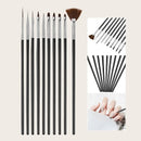 Manicure Set | Nail Polish Glue Phototherapy Lamp Painted Nail Pen Set Manicure Tool Set Nail Art Set 13 PCS