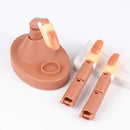 Bendable Joints Training Practice Silicon Finger Kit With Removable Plastic Nail Tips And Replacement Fingers For Manicure Acrylic
