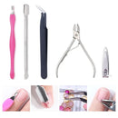 Nail Art Brushes Nail Art Kit With Nail Painting Brushes | Nail Dotting Tool | Nail Sequins | Rhinestones Decoration For Nails Solon