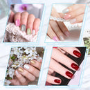 Nail Extension Gel Set | 8 Colors UV Poly Nail Gel Kit With Flash Drill Manicure Accessories Nail Art Tool For Starter