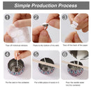 300 Functional Wicks For Adhesive Smokeless Candles | To Make Pillar Candles And DIY Candles | 3.5 Inch, 6 Inch, 8 Inch)