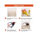 LOAVER 90 Pieces Halloween Window Clings Static Window Stickers with PVC Bats Spider Web Window Decals