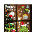 Window Clings Christmas Decals | 9 Sheet Window Decorations Double | Side Snowflakes Sticker