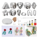 Polymer Clay Cutters | 35 Clay Cutters | 11 Polymer Clay Jewelry Clay Cutter Shapes Clay Earring Making Mold