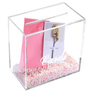 Acrylic Card Box With Slot | Handmade Clear Wedding Gift Box For Reception | Bachelorette Party