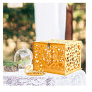 Ywlake Acrylic Wedding Card Box With Lock And Slot | Cash Gift Box Holder | Wedding Mail Box