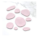 Polymer Clay Cutters | The Clayful Co Pebble Pack Set Of 9 | Plastic Cutter To Make Jewelry And Earrings