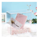 Acrylic Card Box With Slot | Handmade Clear Wedding Gift Box For Reception | Bachelorette Party