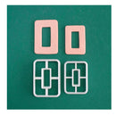 Polymer Clay Rectangular Cutters