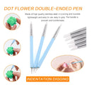 Rustark | Set Of 195 Polymer Clay Cutters Including Pliers | Stainless Steel Clay Earring Cutters