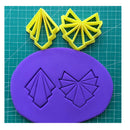 CHENRUI Set Of 2 Diamond Polymer Clay Cutters | Clay Cutter For Earrings