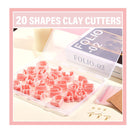 JARTIAN Polymer Clay Cutter Set | 20 Pieces Clay Earring Cutters For Polymer Clay Jewelry Supplies