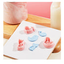 JARTIAN Animal Shaped Polymer Clay Cutter Set | 6 Pieces Clay Earring Cutter for Polymer Clay Jewelry Supplies